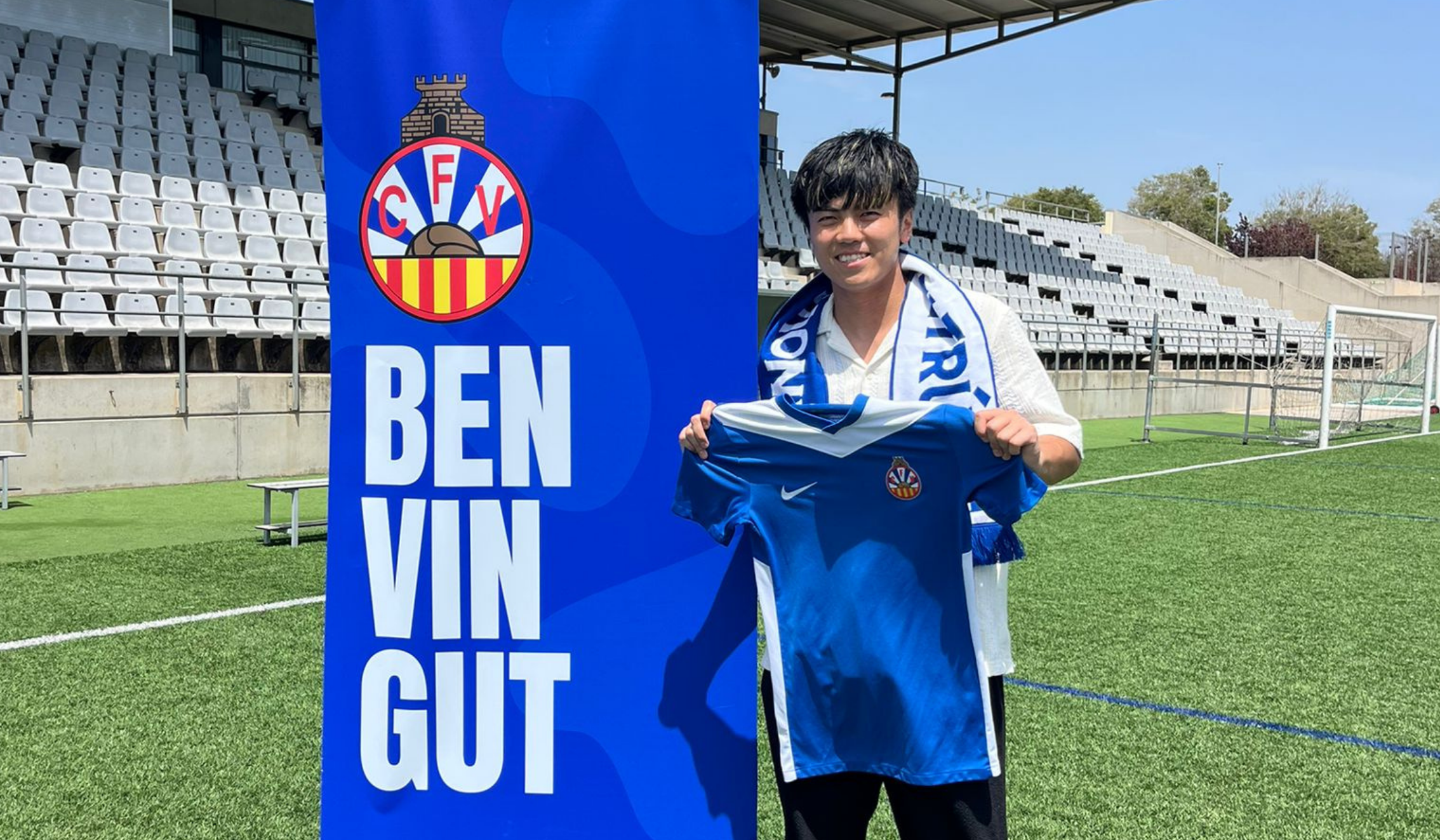 【2025/26シーズン】大嶽拓馬選手がスペイン5部・Vilanova CFと契約