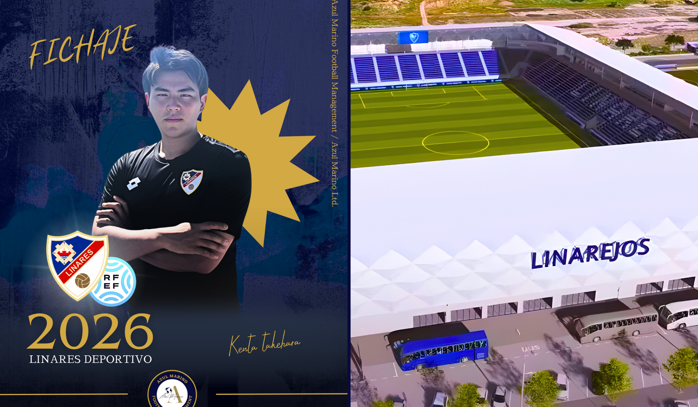 【2025/26シーズン】武原選手（21歳）がスペイン4部・Linares Deportivoと契約｜スペインサッカー留学