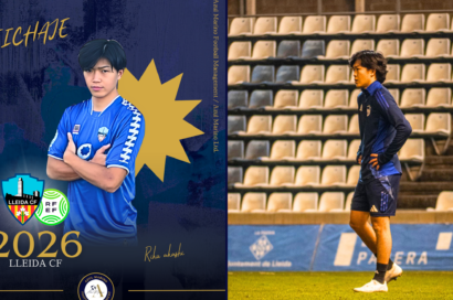【2025/26シーズン】明石選手（20歳）がスペイン5部の古豪・Lleida CFと契約｜スペインサッカー留学