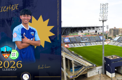 【2025/26シーズン】木村選手（20歳）がスペイン5部の古豪・Lleida CFと契約｜スペインサッカー留学